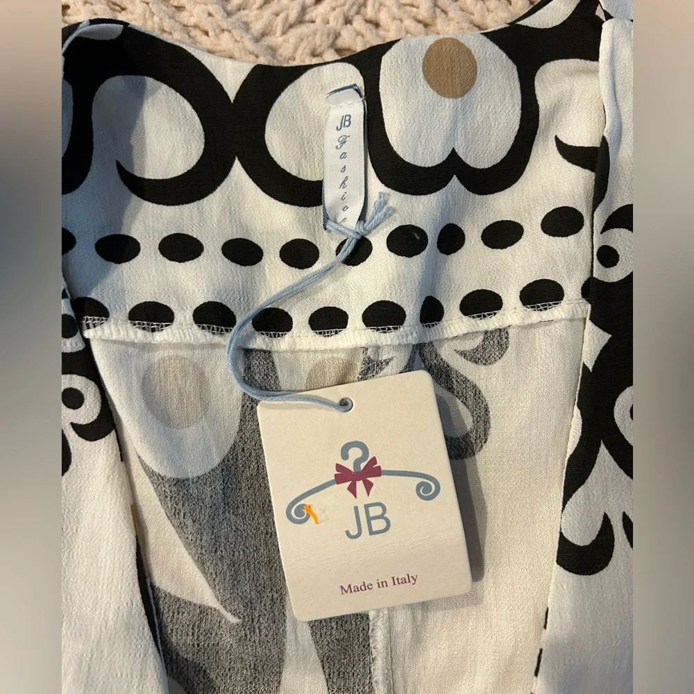 JB Fashion Maxi Dress with Abstract Print